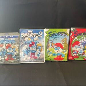 The Smurfs Movie Collection - Four DVDs